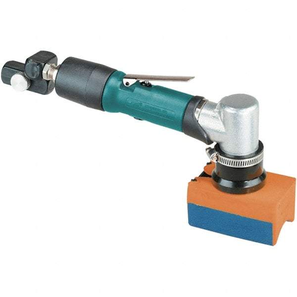 Dynabrade - 0.12 hp, 15,000 RPM Finishing Sander - 20 CFM Air Consumption, 6.21 bar Air Pressure, 1/4 NPT Inlet - Americas Industrial Supply