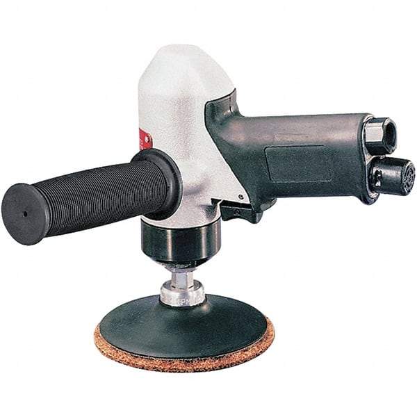 Dynabrade - 4" Max Disc, 11,000 RPM, Pneumatic Handheld Disc Sander - 32 CFM, 1/4 NPT Inlet, 0.7 hp, 90 psi - Americas Industrial Supply