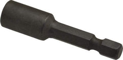 Wera - 1/4" Magnetic Nutsetter - 1/4" Hex Drive, 2" OAL, 7/16" Socket Nose Diam - Americas Industrial Supply