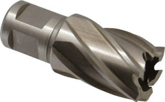 Interstate - 15/16" Diam x 1" Deep Cobalt Annular Cutter - Americas Industrial Supply