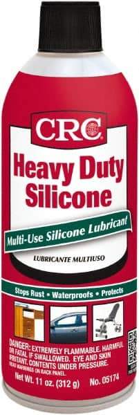 CRC - 16 oz Aerosol Silicone Lubricant - Clear, -40°F to 400°F - Americas Industrial Supply