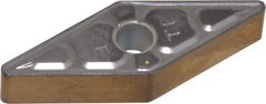 Iscar - VNMG332 TF Grade IC807 Carbide Turning Insert - TiAlN Finish, 35° Diamond, 3/8" Inscr Circle, 3/16" Thick, 1/32" Corner Radius - Americas Industrial Supply