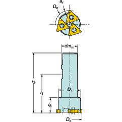 A328-044B19-13M Grooving Cutter - Americas Industrial Supply