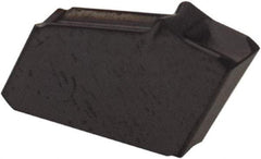 Iscar - GFN2 IC908 Grade, 0.087" Cutting Width, Carbide Cutoff Insert - 0° Neutral Lead Angle, 0.006" Cnr Rad, TiAlN Coated, Single End - Americas Industrial Supply