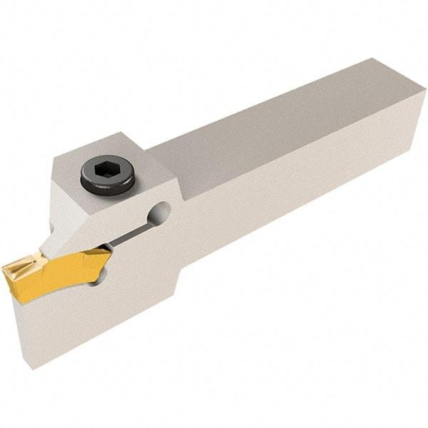 Iscar - TGD, External, Left Hand, 7.5mm Max Depth of Cut, 3mm Max Groove Width, Indexable Grooving Tool Holder - TGMF.. Insert Compatibility, 20mm Shank Height, 20mm Shank Width, 125mm OAL - Americas Industrial Supply