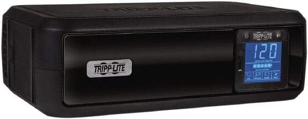 Tripp-Lite - 15 Amp, 900 VA, Tower Mount Line Interactive Backup Uninterruptible Power Supply - Backup 3 min with Full Load & 10 min with Half Load, 120 VAC Input & Output, 475 Watt Output, 1 Phases, 6 Outlets - Americas Industrial Supply