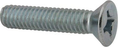 Value Collection - 5/16-18 UNC, 1-1/2" OAL Phillips Drive Machine Screw - Flat Head, Grade J82 Steel, Zinc-Plated Finish, Without Washer - Americas Industrial Supply