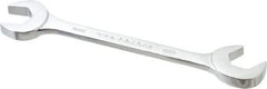 Proto - 18mm Standard Open End Wrench - 6-47/64" OAL, Double End, Chrome Finish, 15° & 60° Head Angle - Americas Industrial Supply