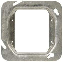 Cooper Crouse-Hinds - Electrical Outlet Box Steel Square Cover - Americas Industrial Supply