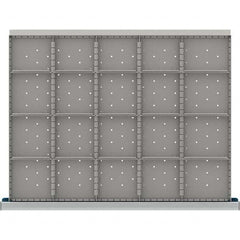 LISTA - 20-Compartment Drawer Divider Layout for 3.15" High Drawers - Americas Industrial Supply