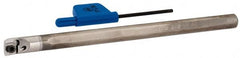 Iscar - 0.393" Min Bore Diam, 5" OAL, 0.312" Shank Diam, Indexable Boring Bar - CC.. 21.51 Insert, Screw Holding Method - Americas Industrial Supply