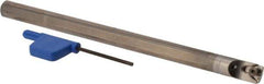 Iscar - 0.448" Min Bore Diam, 6" OAL, 3/8" Shank Diam, Indexable Boring Bar - TP.. 21.51 Insert, Screw Holding Method - Americas Industrial Supply