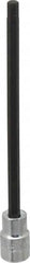 Proto - 3/8" Drive, 6mm Hex Bit Socket - 6-29/32" OAL, 5" Bit Length - Americas Industrial Supply