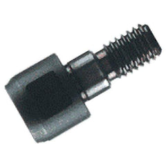 Iscar - T06 Connection to Tip, M08 Connection to Shank, Milling Tip Insert Threaded Extension - 0.9843 Inch Extension Length, 0.3661 Inch Max Diameter, FlexFit and Multimaster Series - Americas Industrial Supply