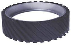 Made in USA - 6" Diam x 3" Wide Contact Wheel - Quick Change, Medium - Americas Industrial Supply