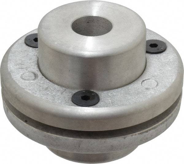 Made in USA - 6" Diam Contact Wheel Hub - 3/4" Arbor Hole, Quick Change - Americas Industrial Supply