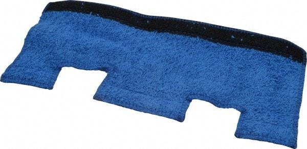 North - Terry Cloth Hard Hat Sweat & Comfort Band - Hook and Loop Attachment, Blue, Compatible with All Hard Hats - Americas Industrial Supply