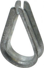 Value Collection - 5/16" Wire Rope Thimble Clip - Steel, Galvanized - Americas Industrial Supply