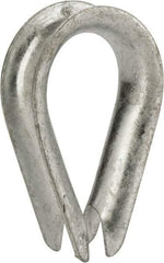 Value Collection - 7/16" Wire Rope Thimble Clip - Steel, Galvanized - Americas Industrial Supply