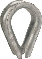 Value Collection - 3/4" Wire Rope Thimble Clip - Steel, Galvanized - Americas Industrial Supply