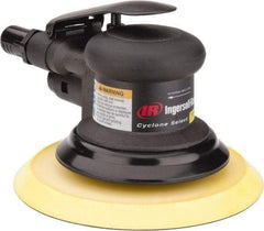 Ingersoll-Rand - 12,000 OPM, 15.8 CFM Air Consumption, Palm Air Orbital Sander - Round Pad, 1/4 NPT Inlet - Americas Industrial Supply