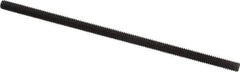 Value Collection - #8-32 4" OAL Fully Threaded Stud - Carbon Steel, Plain Finish - Americas Industrial Supply