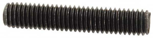 Value Collection - #10-32 1" OAL Fully Threaded Stud - Carbon Steel, Plain Finish - Americas Industrial Supply