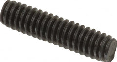 Value Collection - 1/4-20 1" OAL Fully Threaded Stud - Carbon Steel, Plain Finish - Americas Industrial Supply