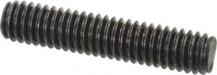 Value Collection - 5/16-18 1-1/2" OAL Fully Threaded Stud - Carbon Steel, Plain Finish - Americas Industrial Supply