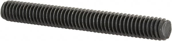 Value Collection - 5/16-18 2-1/2" OAL Fully Threaded Stud - Carbon Steel, Plain Finish - Americas Industrial Supply