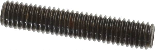 Value Collection - 3/8-16 2" OAL Fully Threaded Stud - Carbon Steel, Plain Finish - Americas Industrial Supply