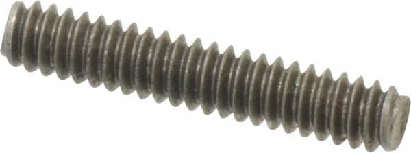 Value Collection - #6-32 3/4" OAL Fully Threaded Stud - Stainless Steel, Plain Finish - Americas Industrial Supply