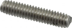 Value Collection - #8-32 3/4" OAL Fully Threaded Stud - Stainless Steel, Plain Finish - Americas Industrial Supply