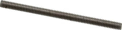 Value Collection - #8-32 2-1/2" OAL Fully Threaded Stud - Stainless Steel, Plain Finish - Americas Industrial Supply