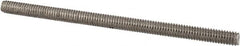 Value Collection - #8-32 3" OAL Fully Threaded Stud - Stainless Steel, Plain Finish - Americas Industrial Supply