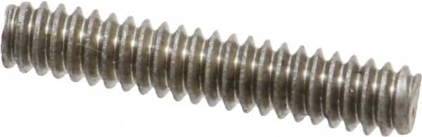 Value Collection - #10-24 1" OAL Fully Threaded Stud - Stainless Steel, Plain Finish - Americas Industrial Supply