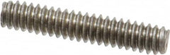 Value Collection - #10-24 1" OAL Fully Threaded Stud - Stainless Steel, Plain Finish - Americas Industrial Supply