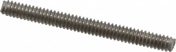 Value Collection - #10-24 2" OAL Fully Threaded Stud - Stainless Steel, Plain Finish - Americas Industrial Supply
