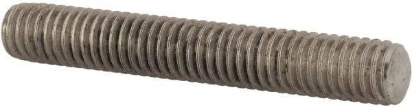 Value Collection - 3/8-16 2-1/2" OAL Fully Threaded Stud - Stainless Steel, Plain Finish - Americas Industrial Supply