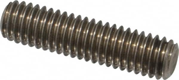 Value Collection - 3/8-16 1-1/2" OAL Fully Threaded Stud - Stainless Steel, Plain Finish - Americas Industrial Supply