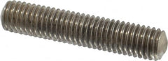 Value Collection - 1/2-13 2-1/2" OAL Fully Threaded Stud - Stainless Steel, Plain Finish - Americas Industrial Supply