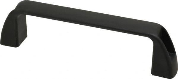 J.W. Winco - 179mm Center to Center, Black Matte Finish Plastic Pull Handle - 42mm Long, 50mm High - Americas Industrial Supply