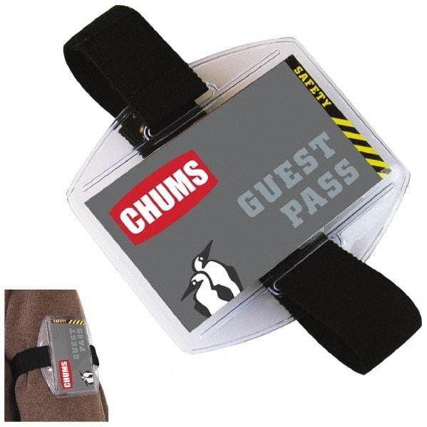 Chums - Arm Band Badge Holder - Black - Americas Industrial Supply