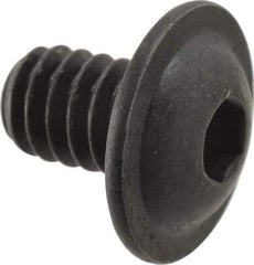 80/20 Inc. - 0.325" High, Open Shelving Flanged Button Head Socket Cap Screw - Zinc, Use with series 10 & 15 - Reference Q - Americas Industrial Supply