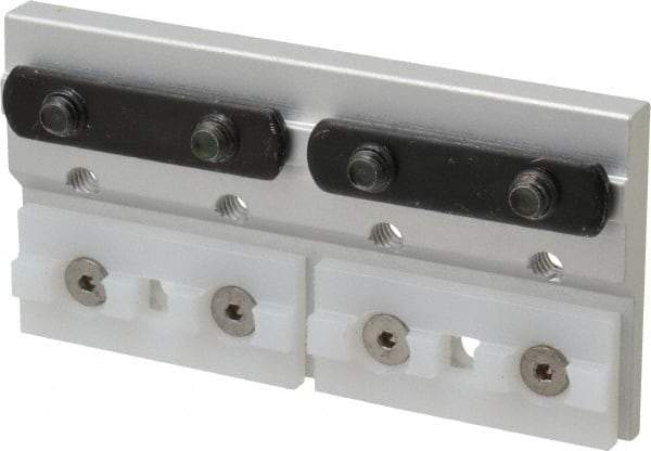 80/20 Inc. - 2.062" Wide, 5/16" High, Open Shelving Accessory/Component - Aluminum, 4" Deep, Use with Series 10 - 1010 Extrusion - Americas Industrial Supply