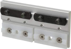 80/20 Inc. - 2.062" Wide, 5/16" High, Open Shelving Accessory/Component - Aluminum, 4" Deep, Use with Series 10 - 1010 Extrusion - Americas Industrial Supply