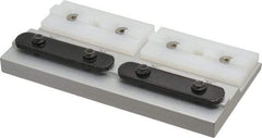 80/20 Inc. - 3-1/8" Wide, 1/2" High, Open Shelving Accessory/Component - Aluminum, 6" Deep, Use with Series 15 - 1515 Extrusion - Americas Industrial Supply