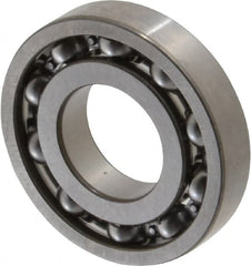 SKF - 5/8" Bore Diam, 1-3/8" OD, Open Deep Groove Radial Ball Bearing - 9/32" Wide, 1 Row, Round Bore, 731 Lb Static Capacity, 1,360 Lb Dynamic Capacity - Americas Industrial Supply