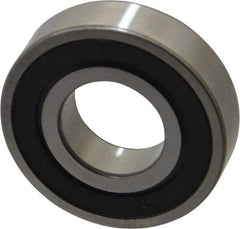 SKF - 5/8" Bore Diam, 1-3/8" OD, Double Seal Deep Groove Radial Ball Bearing - 0.3438" Wide, 1 Row, Round Bore, 731 Lb Static Capacity, 1,360 Lb Dynamic Capacity - Americas Industrial Supply