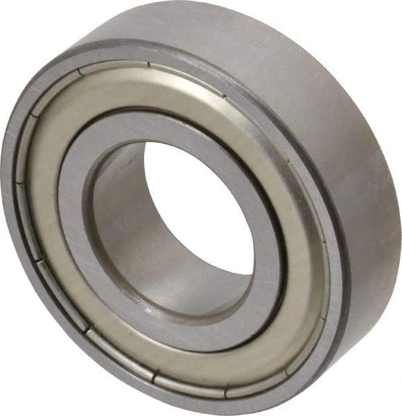 SKF - 3/4" Bore Diam, 1-5/8" OD, Double Shield Deep Groove Radial Ball Bearing - 7/16" Wide, 1 Row, Round Bore, 1,150 Lb Static Capacity, 2,100 Lb Dynamic Capacity - Americas Industrial Supply